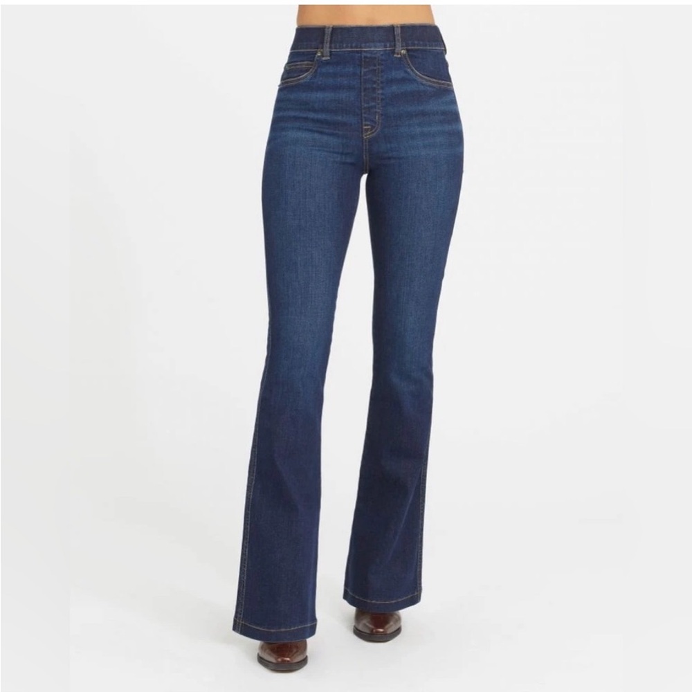 Spanx Blue Flare Jeans